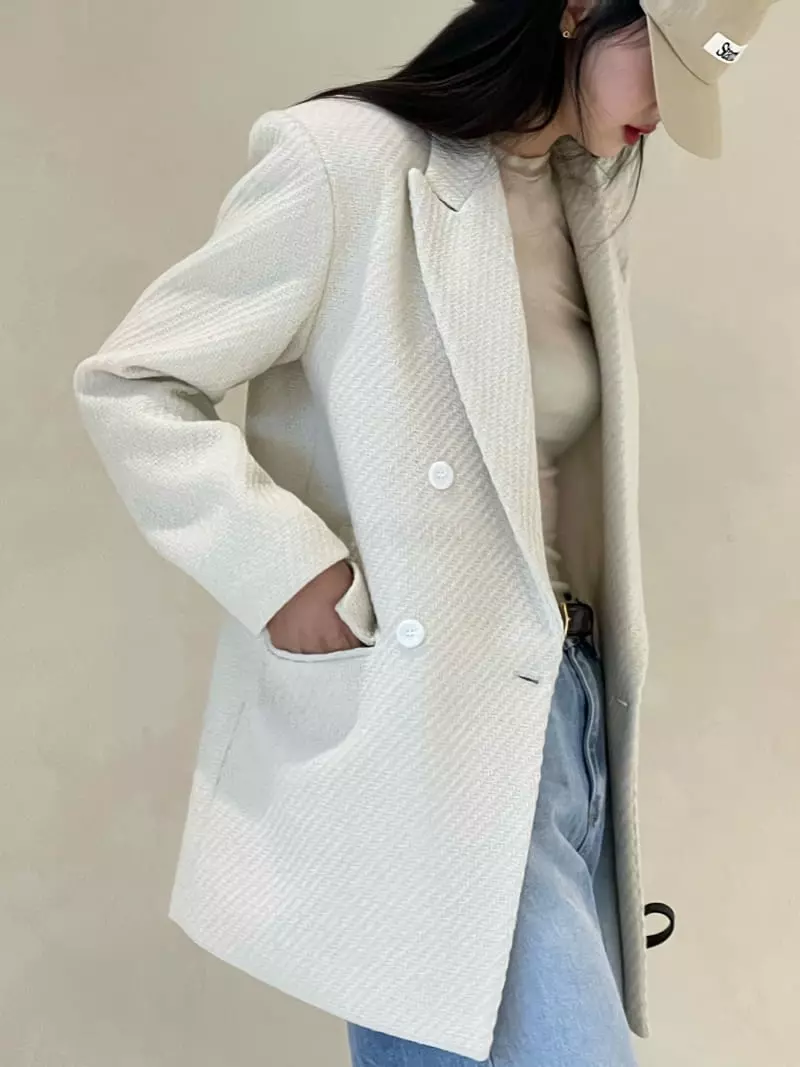 Auver_Fit - Korean Women Fashion - #womensfashion - Lora Duble Jacket - 11