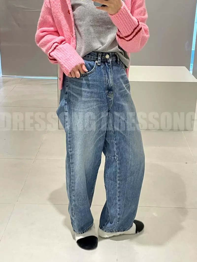 Auver_Fit - Korean Women Fashion - #womensfashion - Good Slit Jeans - 11