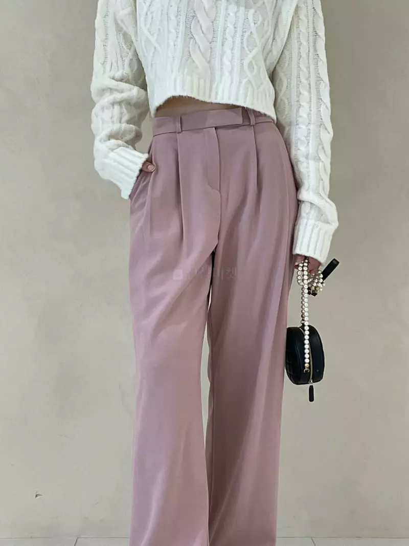 Auver_Fit - Korean Women Fashion - #womensfashion - Fleece Low Pants - 10