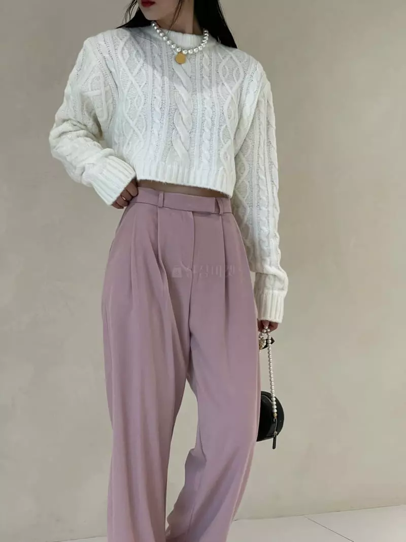 Auver_Fit - Korean Women Fashion - #womensfashion - Fleece Low Pants - 8
