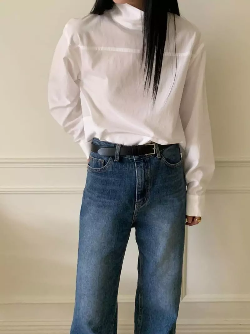 Avecnous - Korean Women Fashion - #momslook - Bia Crop Blouse - 6