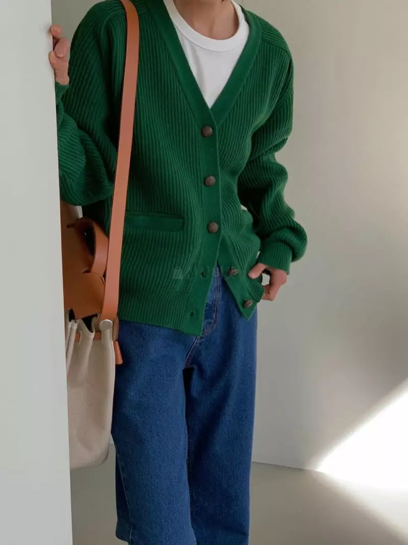 Avecnous - Korean Women Fashion - #momslook - Daily Cardigan - 9