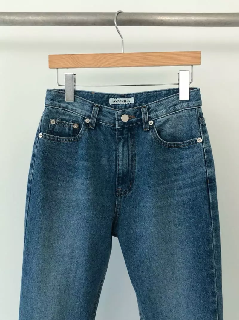 Avecnous - Korean Women Fashion - #momslook - 397 Jeans - 3