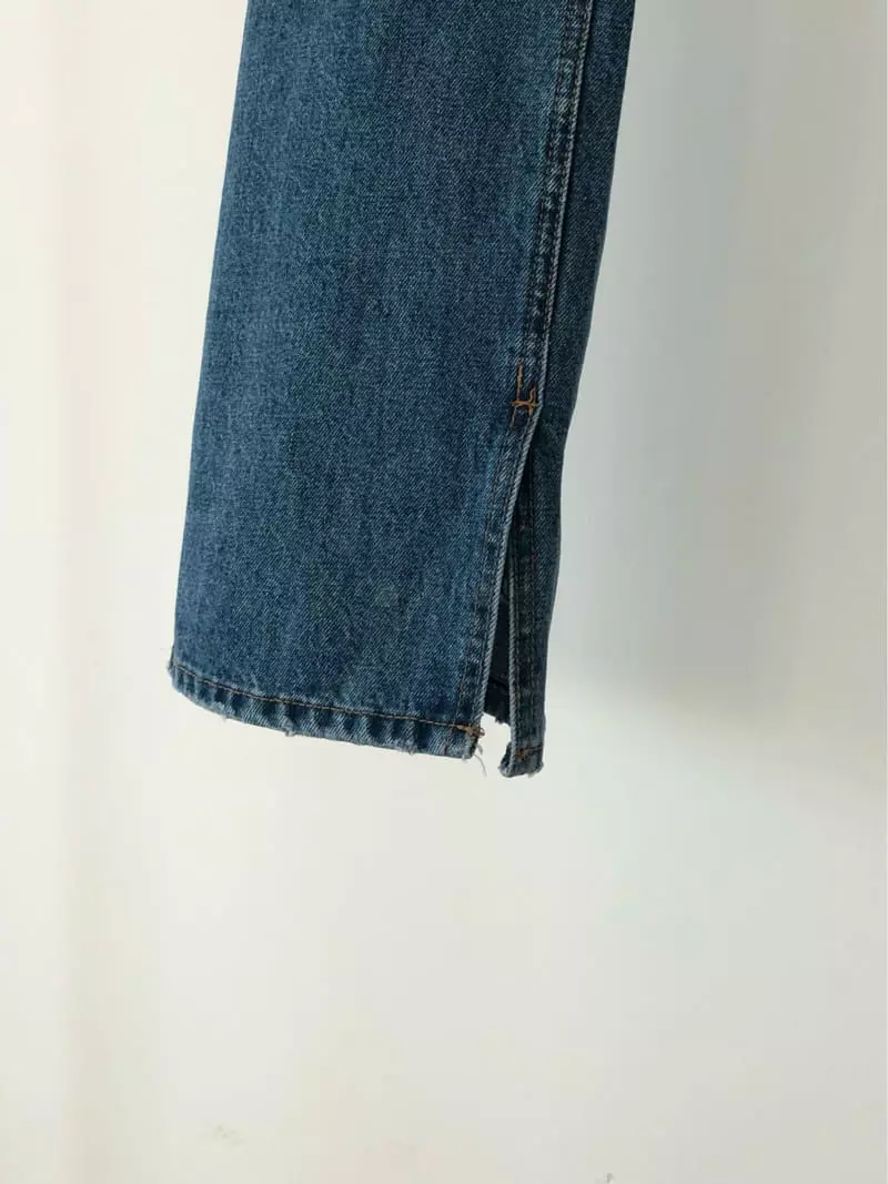 Avecnous - Korean Women Fashion - #momslook - 397 Jeans - 4