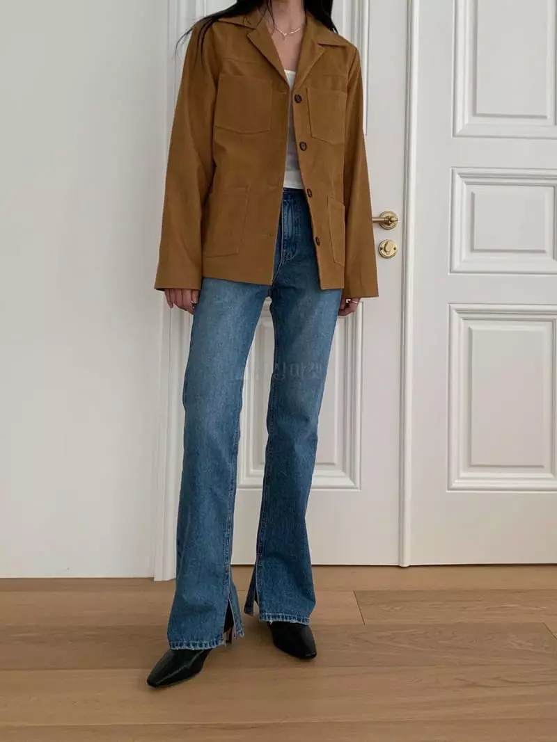 Avecnous - Korean Women Fashion - #momslook - 397 Jeans - 5