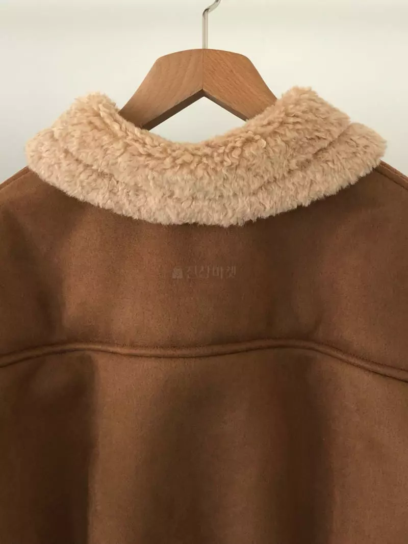 Avecnous - Korean Women Fashion - #shopsmall - Crop Mustang Jacket - 4