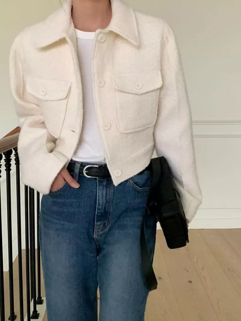 Avecnous - Korean Women Fashion - #vintageinspired - Hugo Jacket - 5