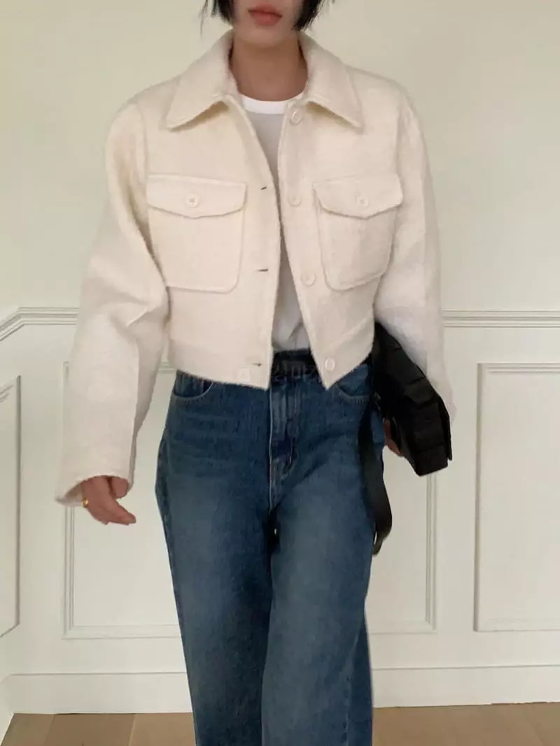 Avecnous - Korean Women Fashion - #vintagekidsstyle - Hugo Jacket - 6