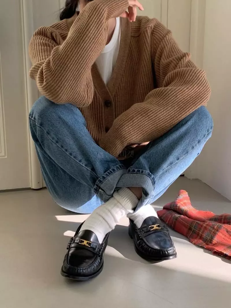 Avecnous - Korean Women Fashion - #vintagekidsstyle - Daily Cardigan - 12