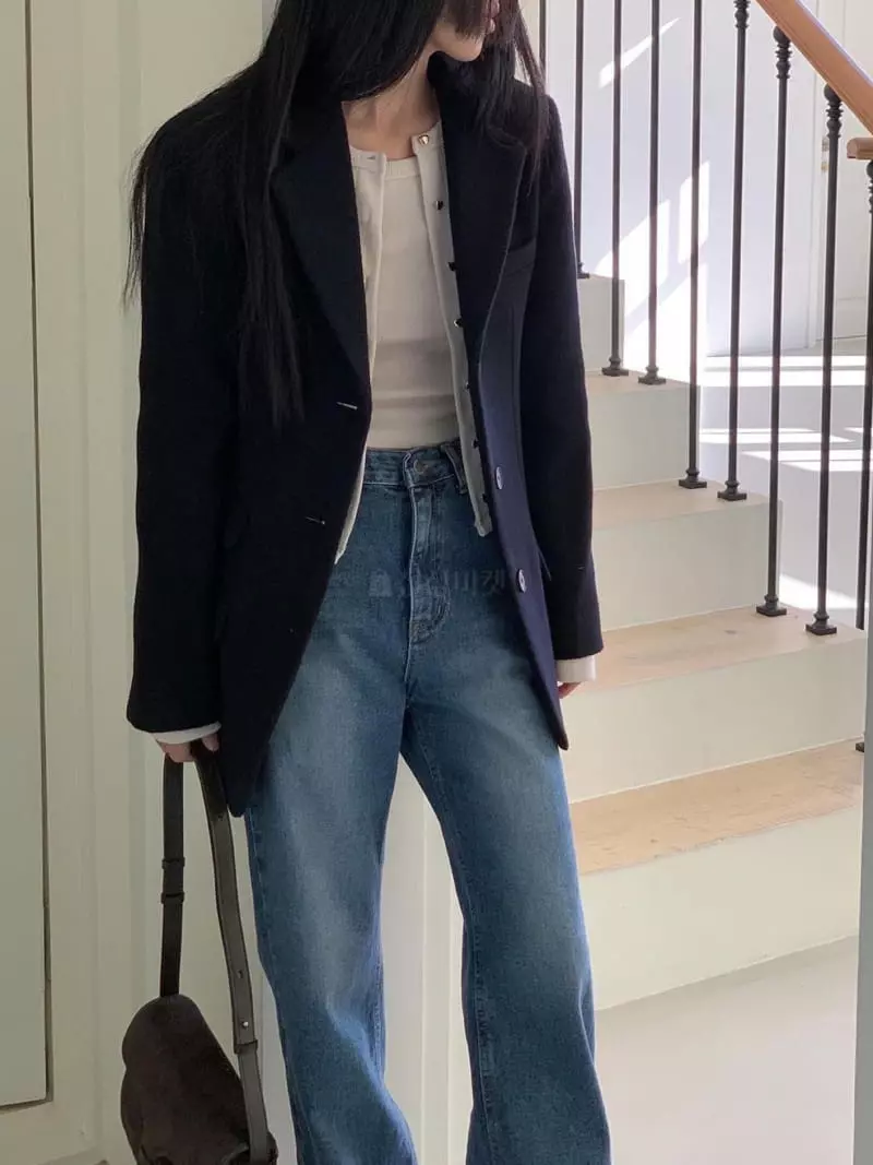 Avecnous - Korean Women Fashion - #womensfashion - Triple Jacket - 8