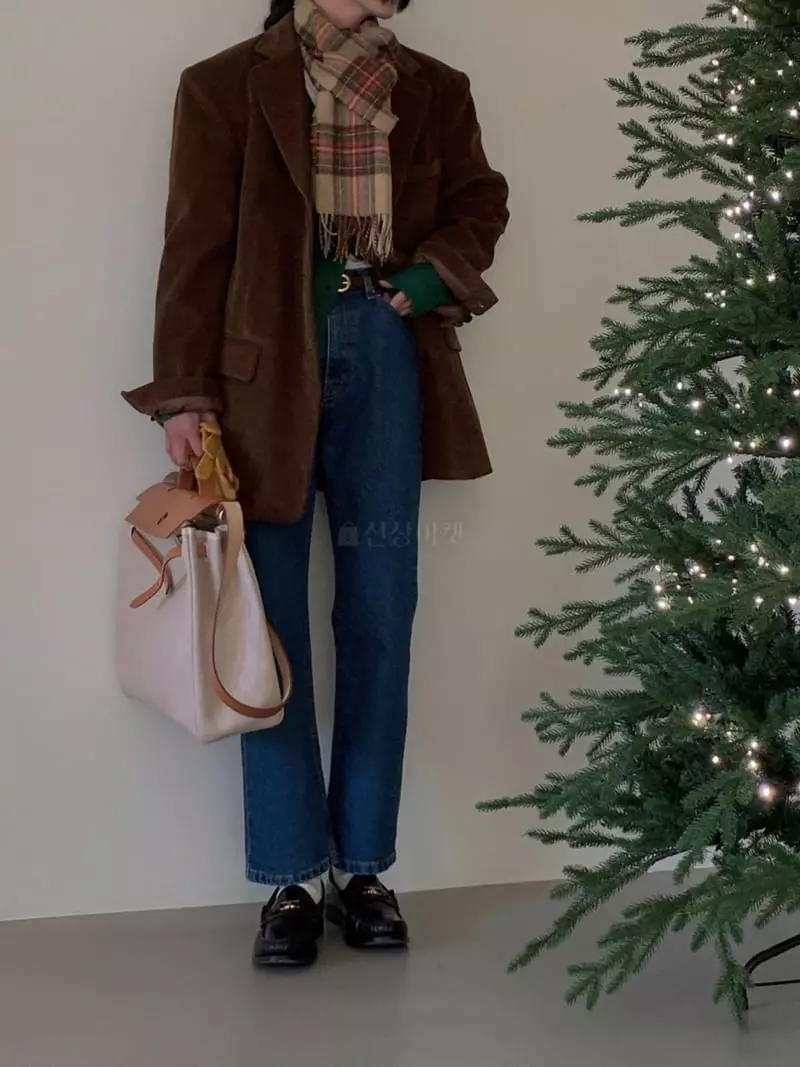 Avecnous - Korean Women Fashion - #womensfashion - Corduroy Jacket - 12