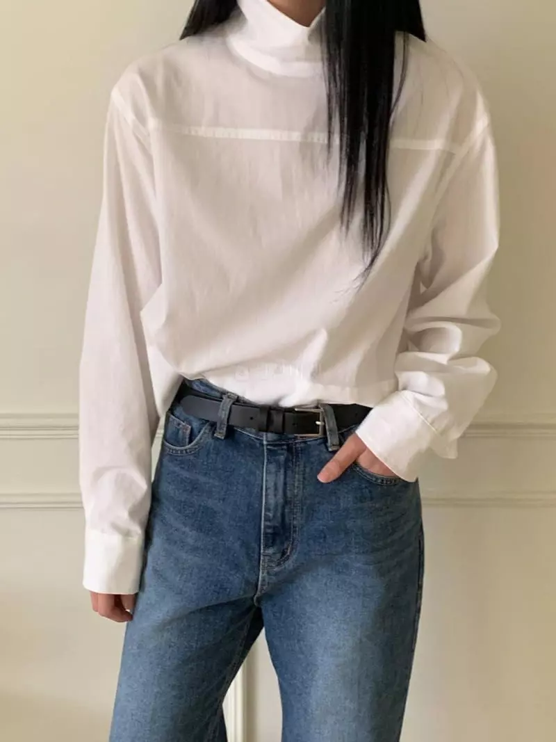 Avecnous - Korean Women Fashion - #womensfashion - Bia Crop Blouse - 5