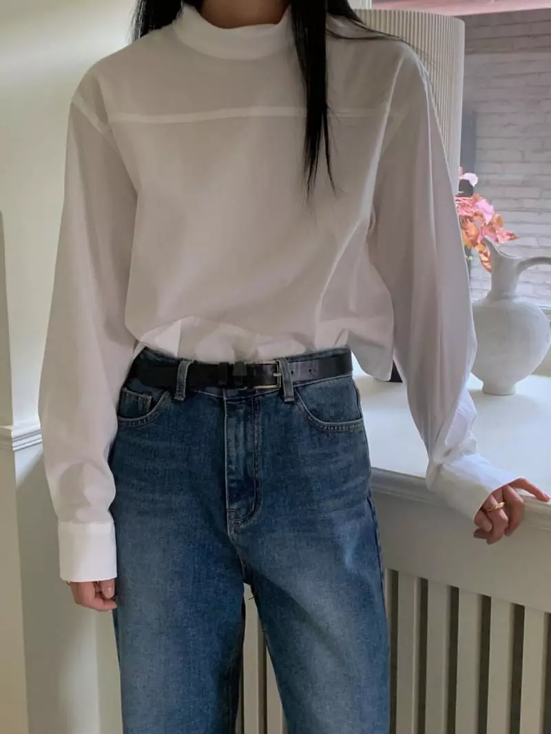 Avecnous - Korean Women Fashion - #womensfashion - Bia Crop Blouse - 7