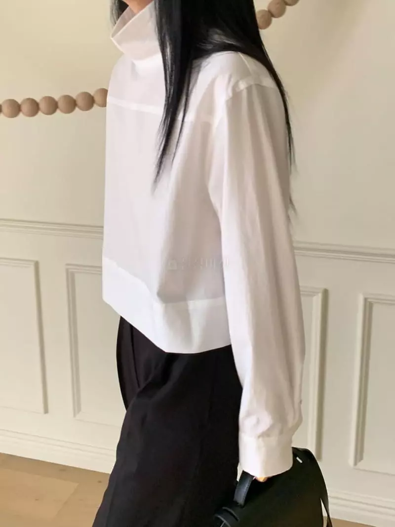 Avecnous - Korean Women Fashion - #womensfashion - Bia Crop Blouse - 9