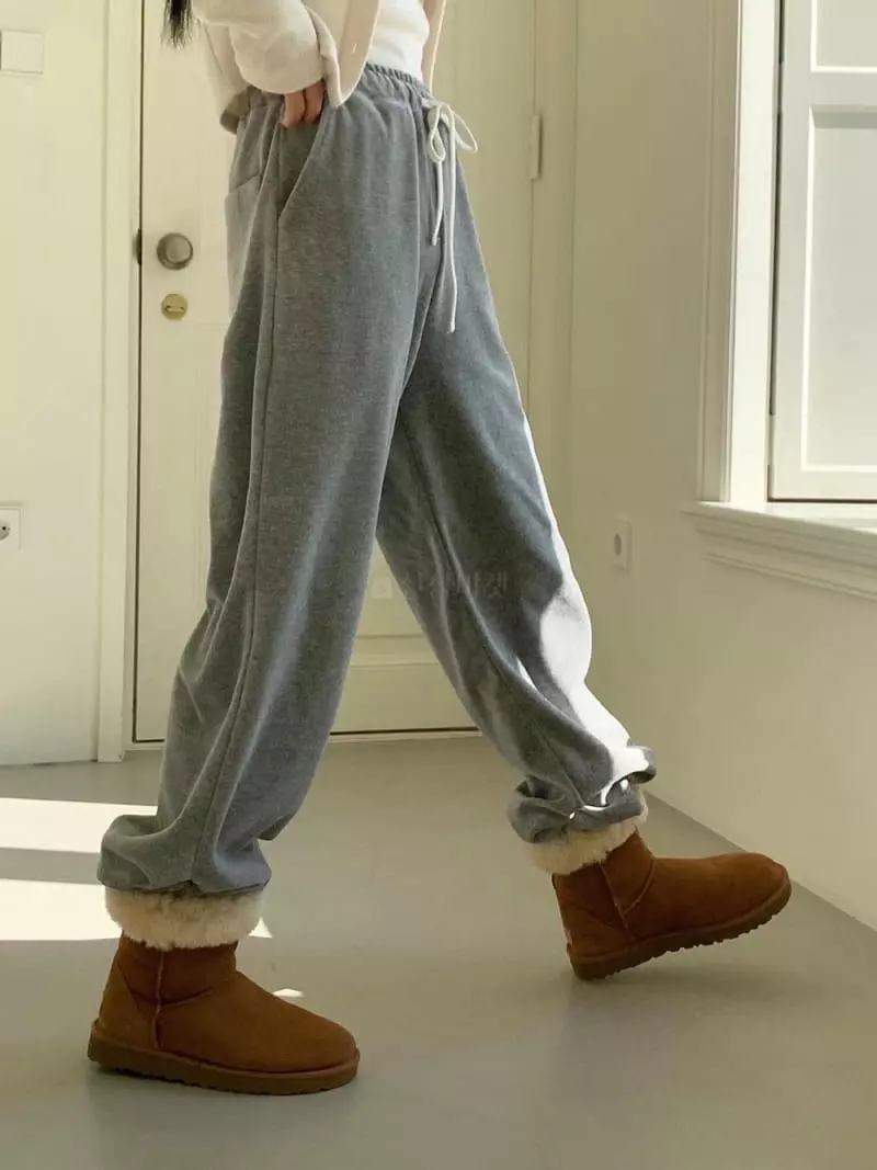 Avecnous - Korean Women Fashion - #womensfashion - Berry String Pants - 10