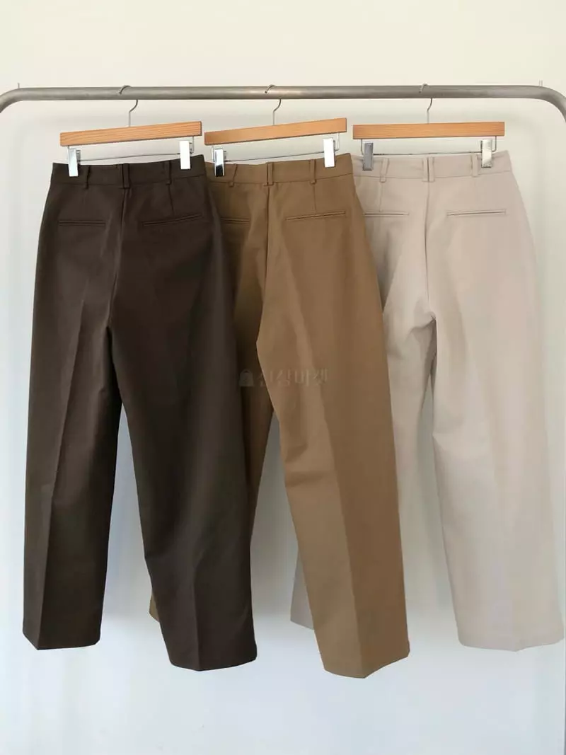 Avecnous - Korean Women Fashion - #womensfashion - Buff Pintuck Pants - 3