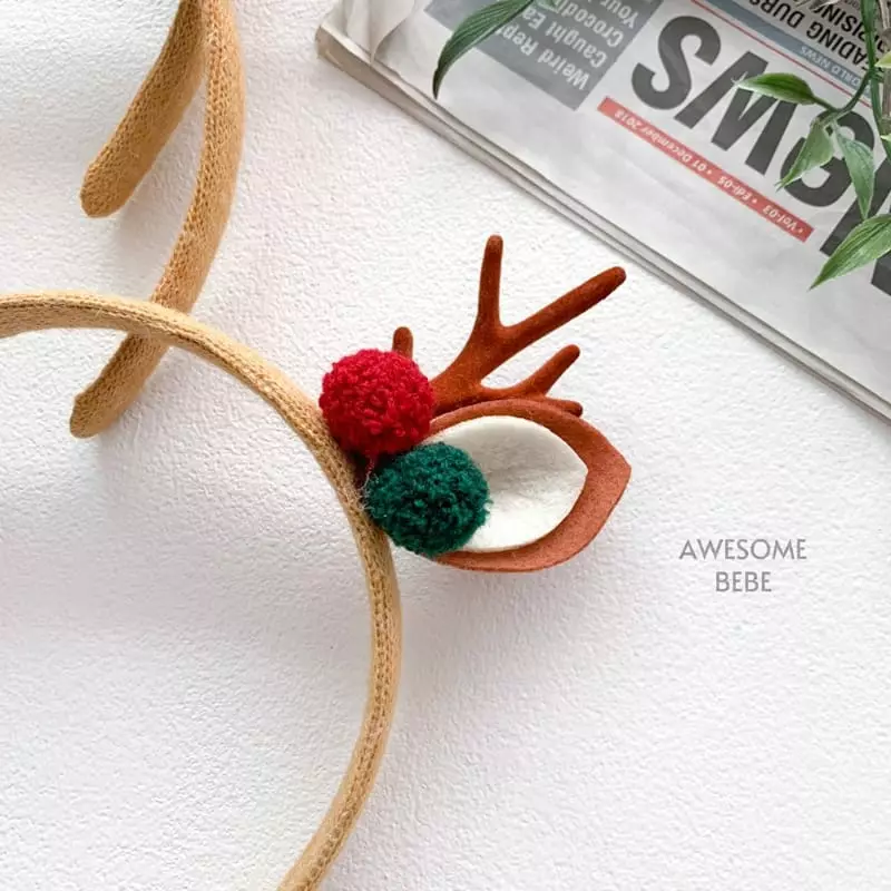 Awesome Bebe - Korean Children Fashion - #childofig - Rudolf Hairband - 5