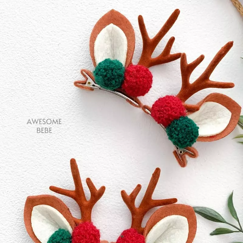 Awesome Bebe - Korean Children Fashion - #stylishchildhood - Rudolf Hairpin - 4