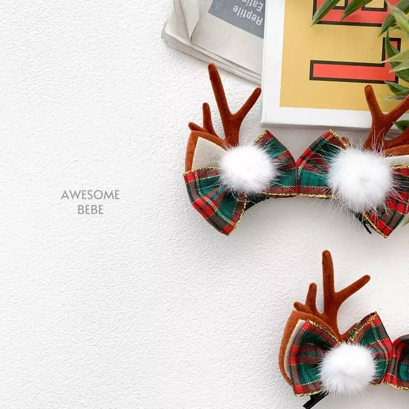 Awesome Bebe - Korean Children Fashion - #childofig - Deer Hairpin - 2