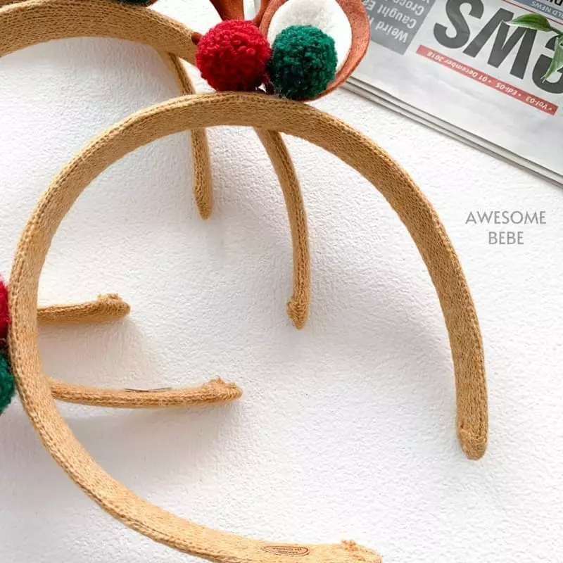 Awesome Bebe - Korean Children Fashion - #childrensboutique - Rudolf Hairband - 6