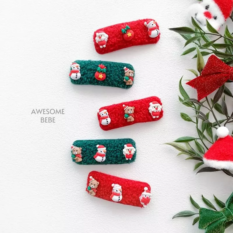 Awesome Bebe - Korean Children Fashion - #childrensboutique - Christmas Hairpin