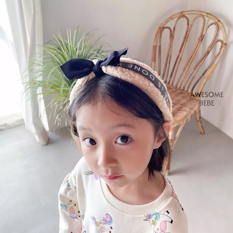 Awesome Bebe - Korean Children Fashion - #designkidswear - Bbogle Ribbon Hairband - 5