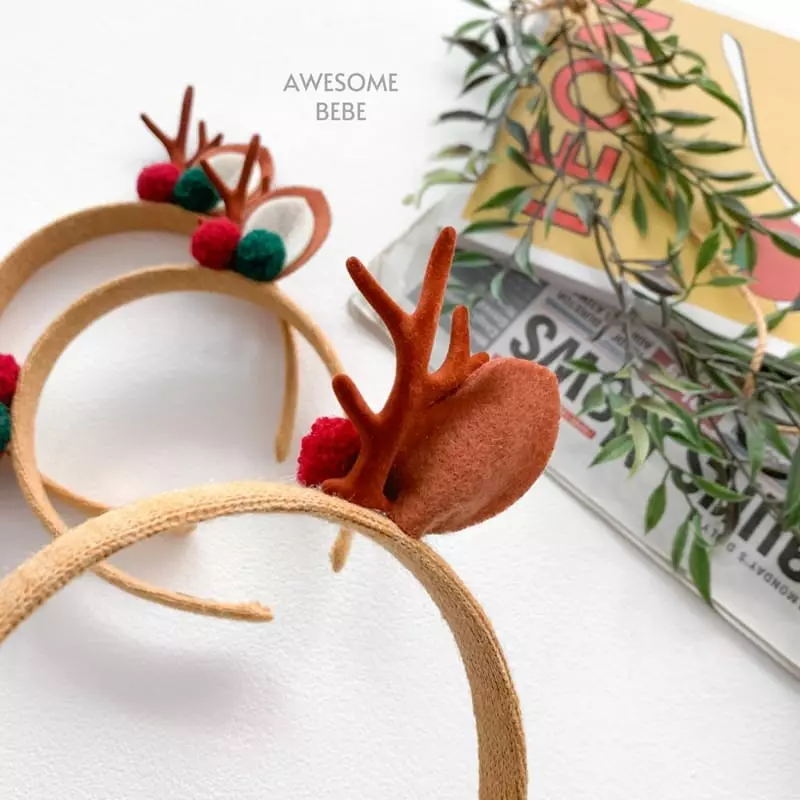 Awesome Bebe - Korean Children Fashion - #designkidswear - Rudolf Hairband - 7