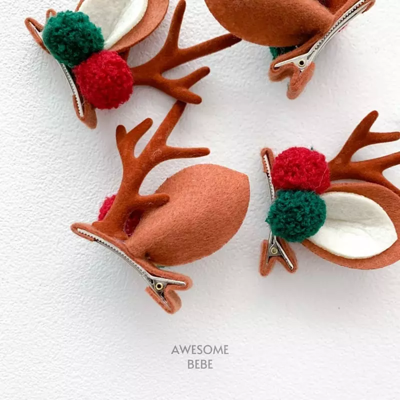 Awesome Bebe - Korean Children Fashion - #designkidswear - Rudolf Hairpin - 6
