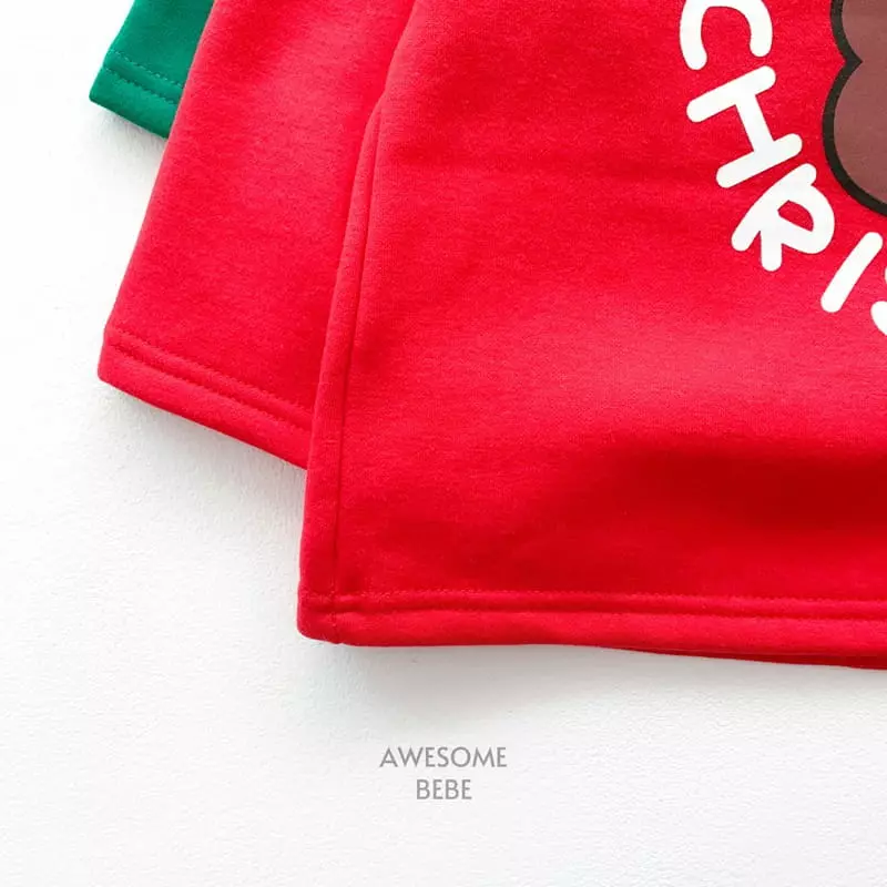 Awesome Bebe - Korean Children Fashion - #discoveringself - Merry Bear Tee - 8