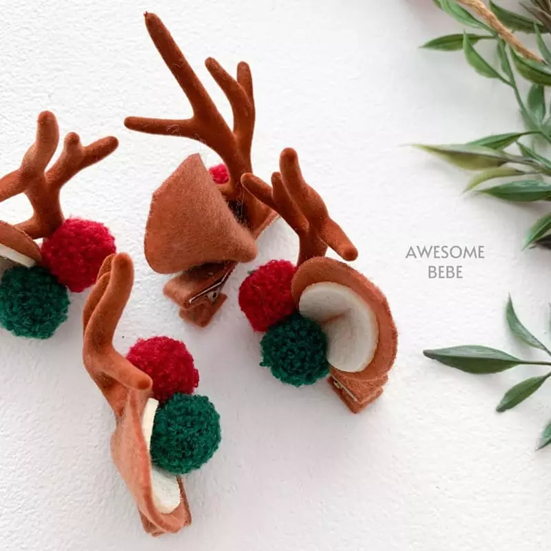 Awesome Bebe - Korean Children Fashion - #discoveringself - Rudolf Hairpin - 7