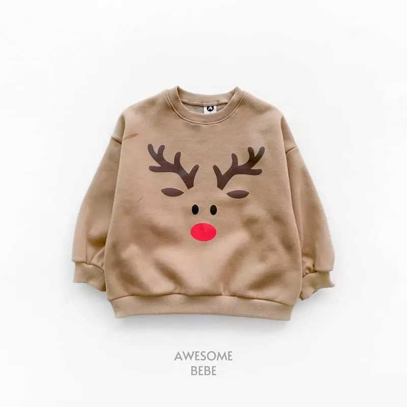 Awesome Bebe - Korean Children Fashion - #minifashionista - Rudolf Sweatshirt - 6