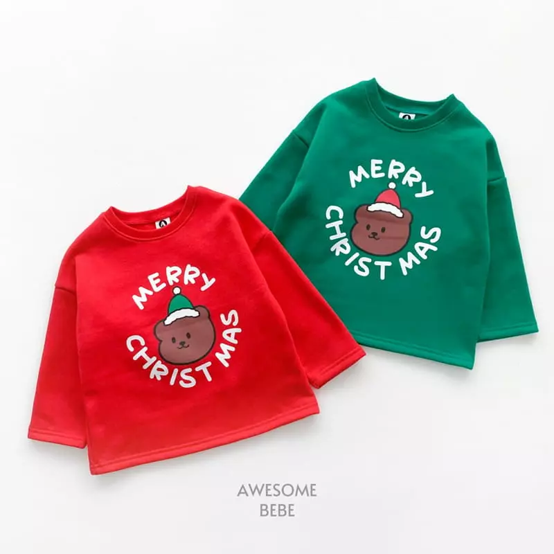 Awesome Bebe - Korean Children Fashion - #prettylittlegirls - Merry Bear Tee - 3