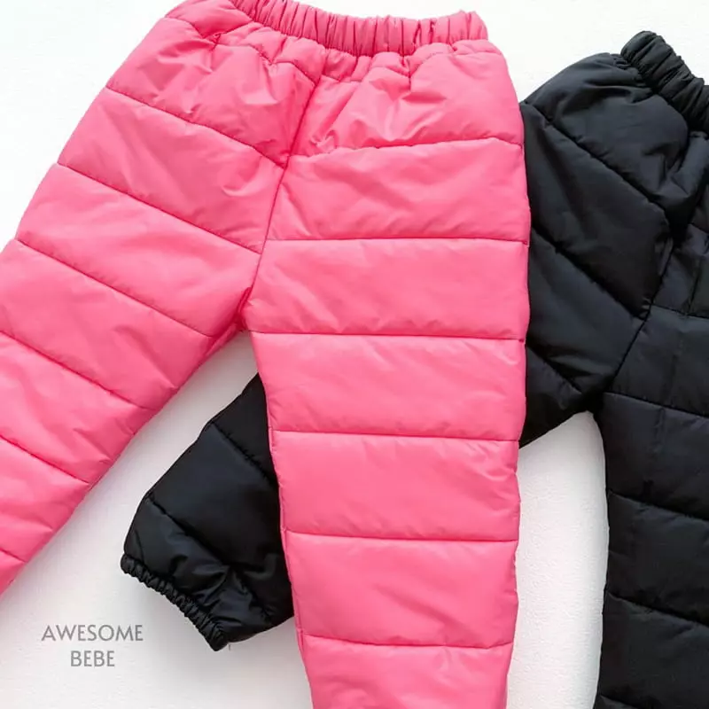 Awesome Bebe - Korean Children Fashion - #stylishchildhood - Snoe Padding Pants - 5