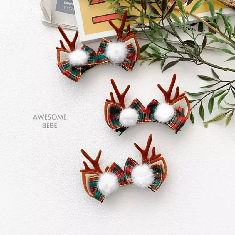 Awesome Bebe - Korean Children Fashion - #stylishchildhood - Deer Hairpin