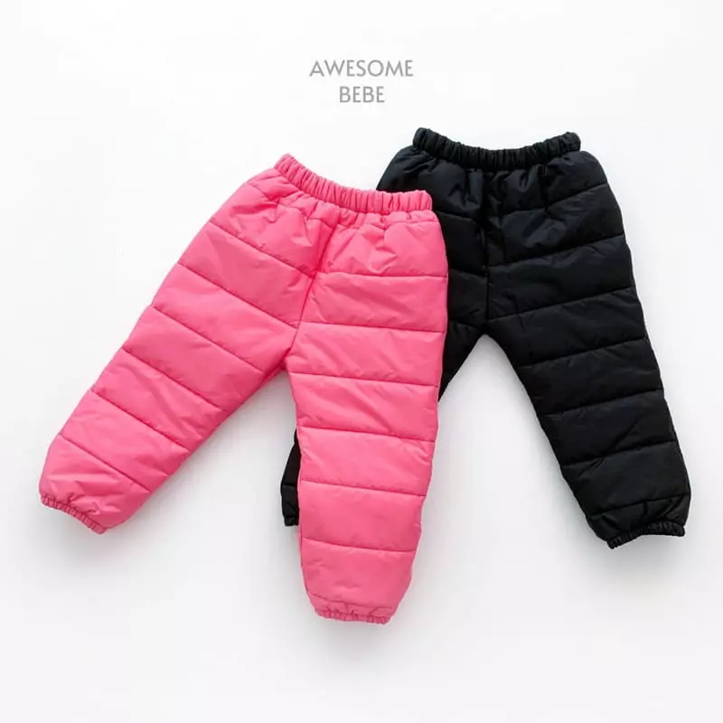 Awesome Bebe - Korean Children Fashion - #todddlerfashion - Snoe Padding Pants - 3