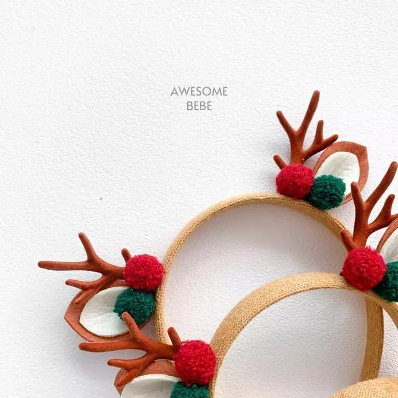 Awesome Bebe - Korean Children Fashion - #todddlerfashion - Rudolf Hairband - 2