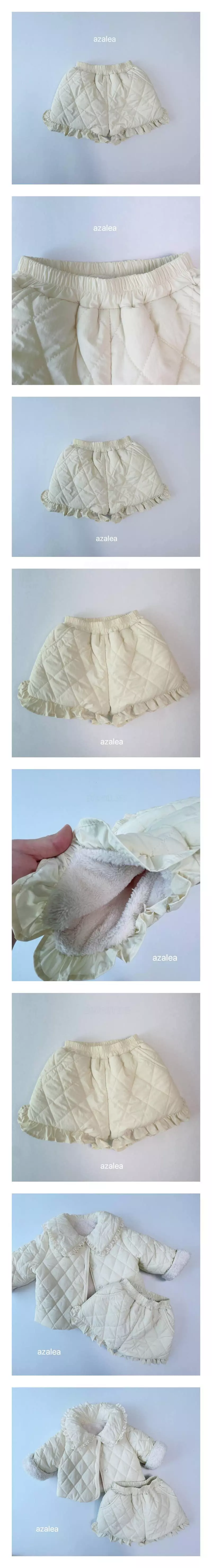 Azalea - Korean Baby Fashion - #babyootd - Frill Padding Shorts