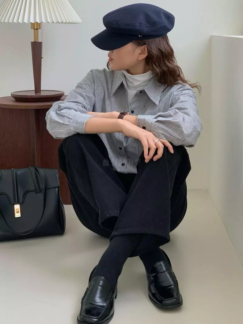 Baking Powder - Korean Women Fashion - #momslook - Clean Shirt - 2