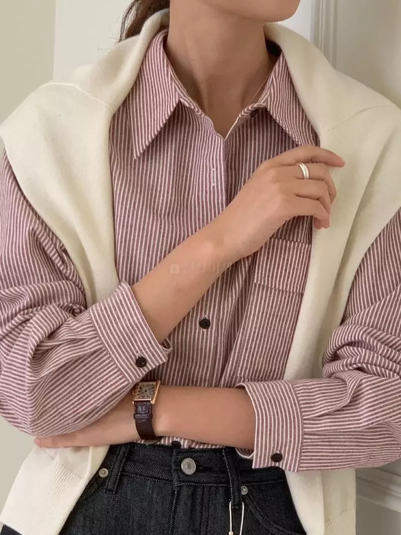 Baking Powder - Korean Women Fashion - #momslook - Clean Shirt - 6