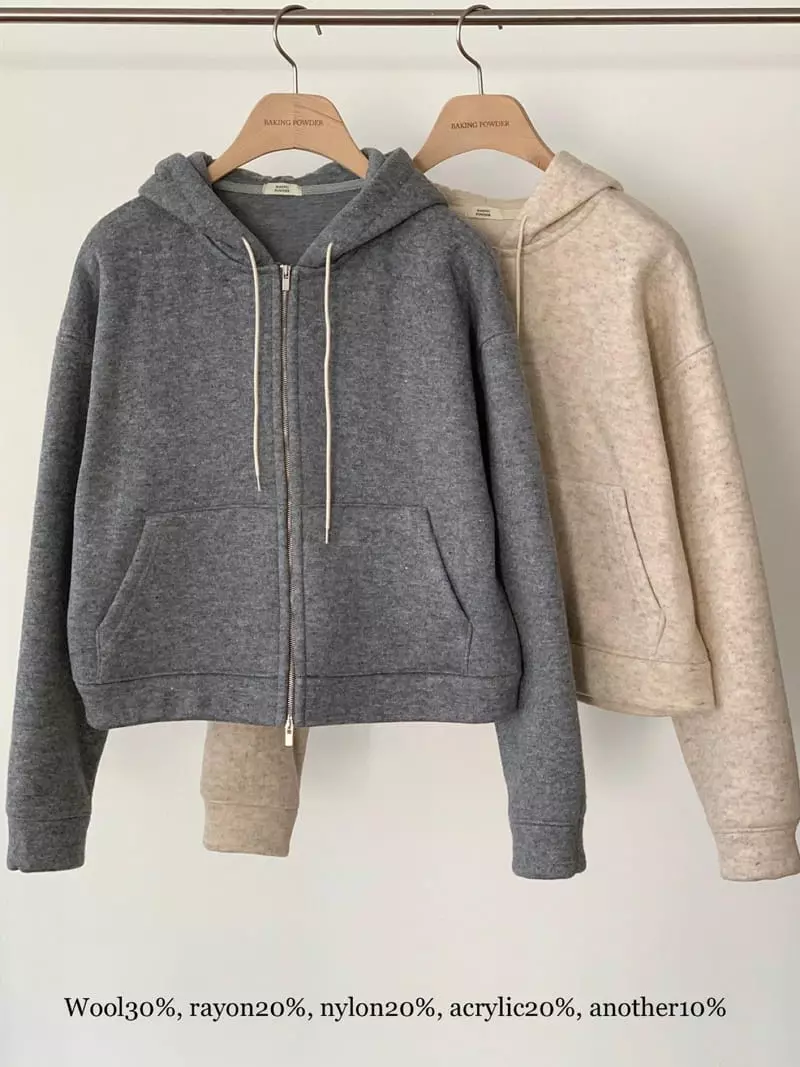 Baking Powder - Korean Women Fashion - #momslook - Judy Hoody Zip-up - 9