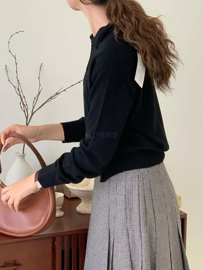 Baking Powder - Korean Women Fashion - #momslook - Jelly Open Knit Tee