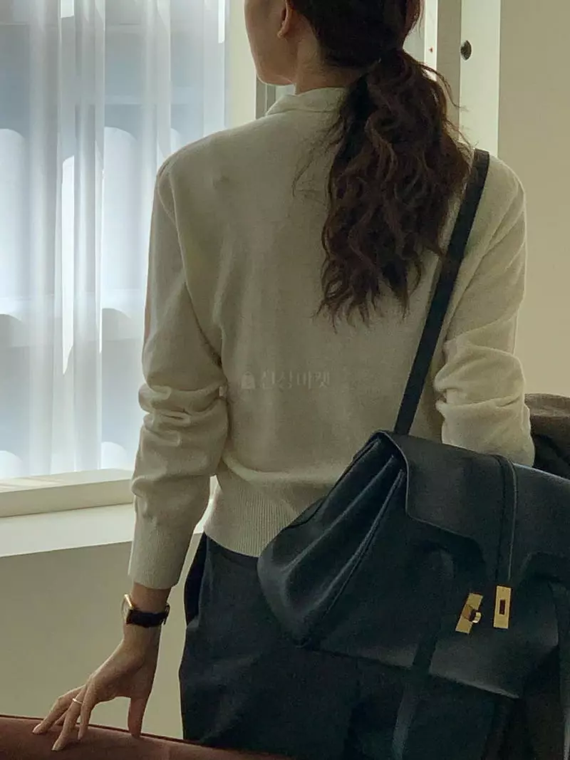Baking Powder - Korean Women Fashion - #momslook - Jelly Open Knit Tee - 7
