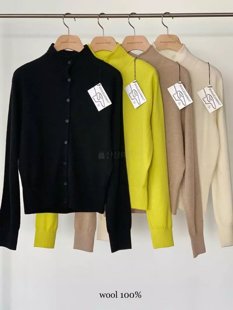 Baking Powder - Korean Women Fashion - #momslook - Jelly Open Knit Tee - 9