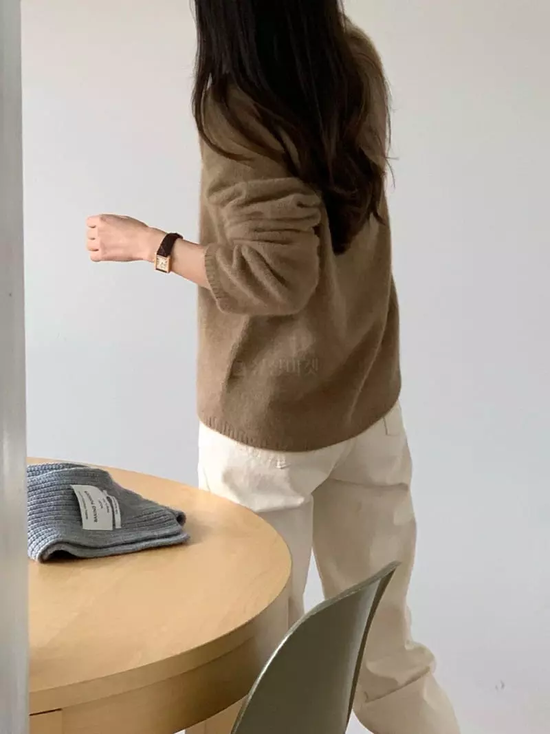 Baking Powder - Korean Women Fashion - #womensfashion - Wish Racoon Knit Tee - 4
