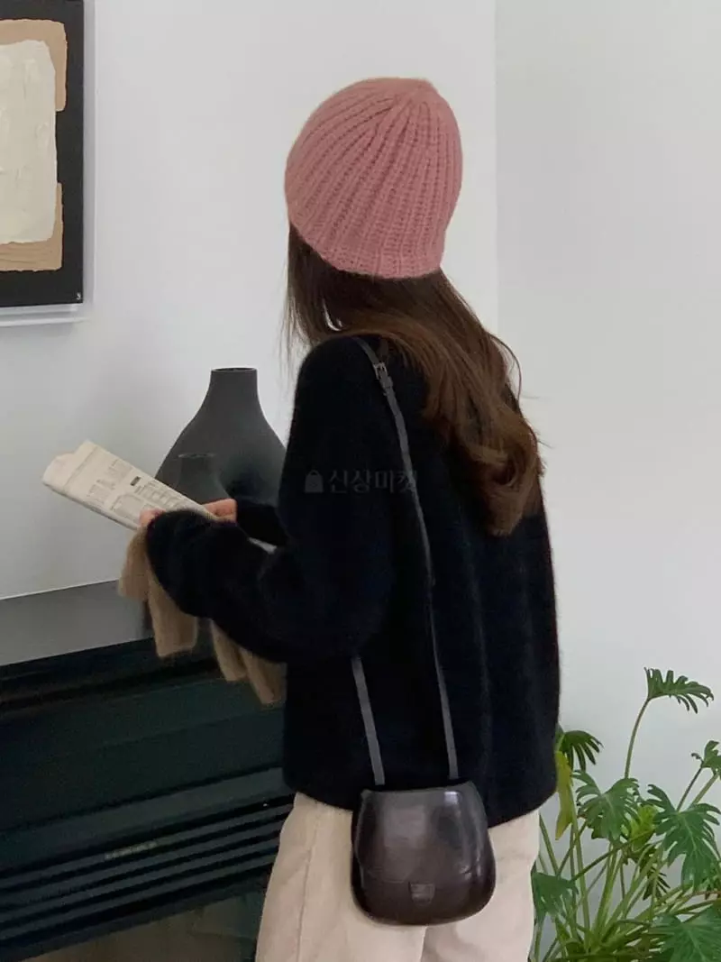 Baking Powder - Korean Women Fashion - #momslook - Wish Racoon Knit Tee - 8