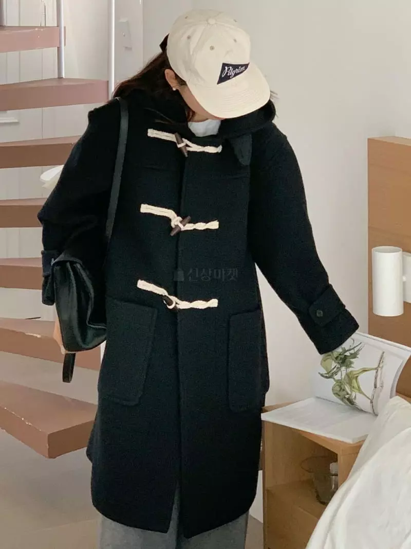 Baking Powder - Korean Women Fashion - #momslook - Blooming Dubble Coat - 2