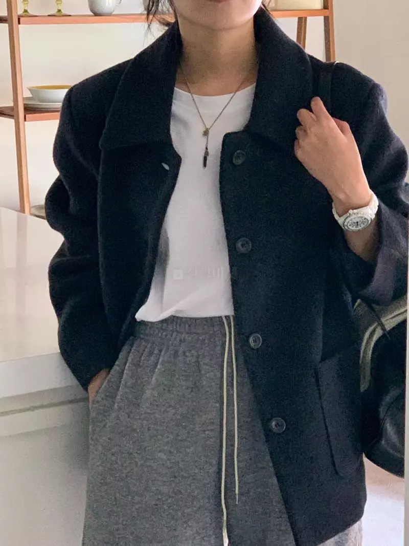 Baking Powder - Korean Women Fashion - #momslook - Lobin Coat - 8