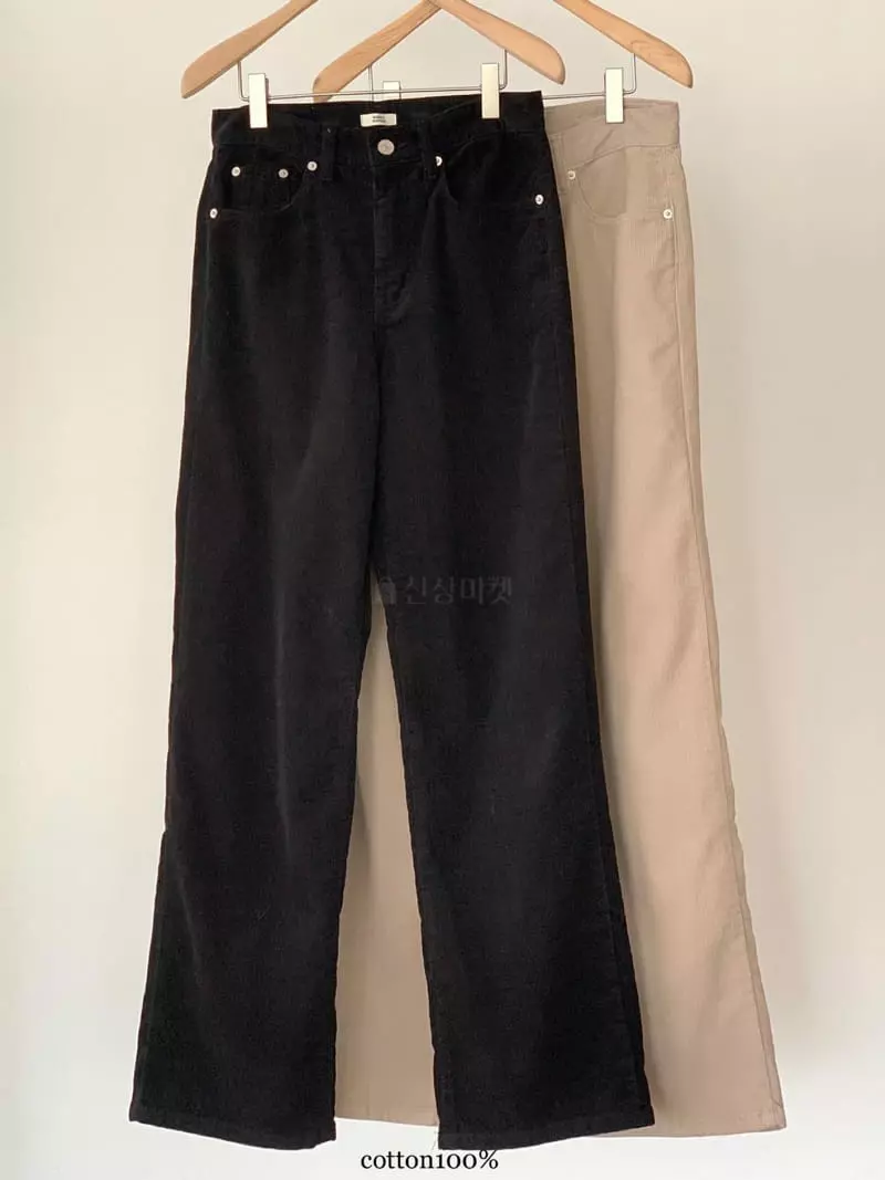 Baking Powder - Korean Women Fashion - #momslook - Need Rib Pants - 9