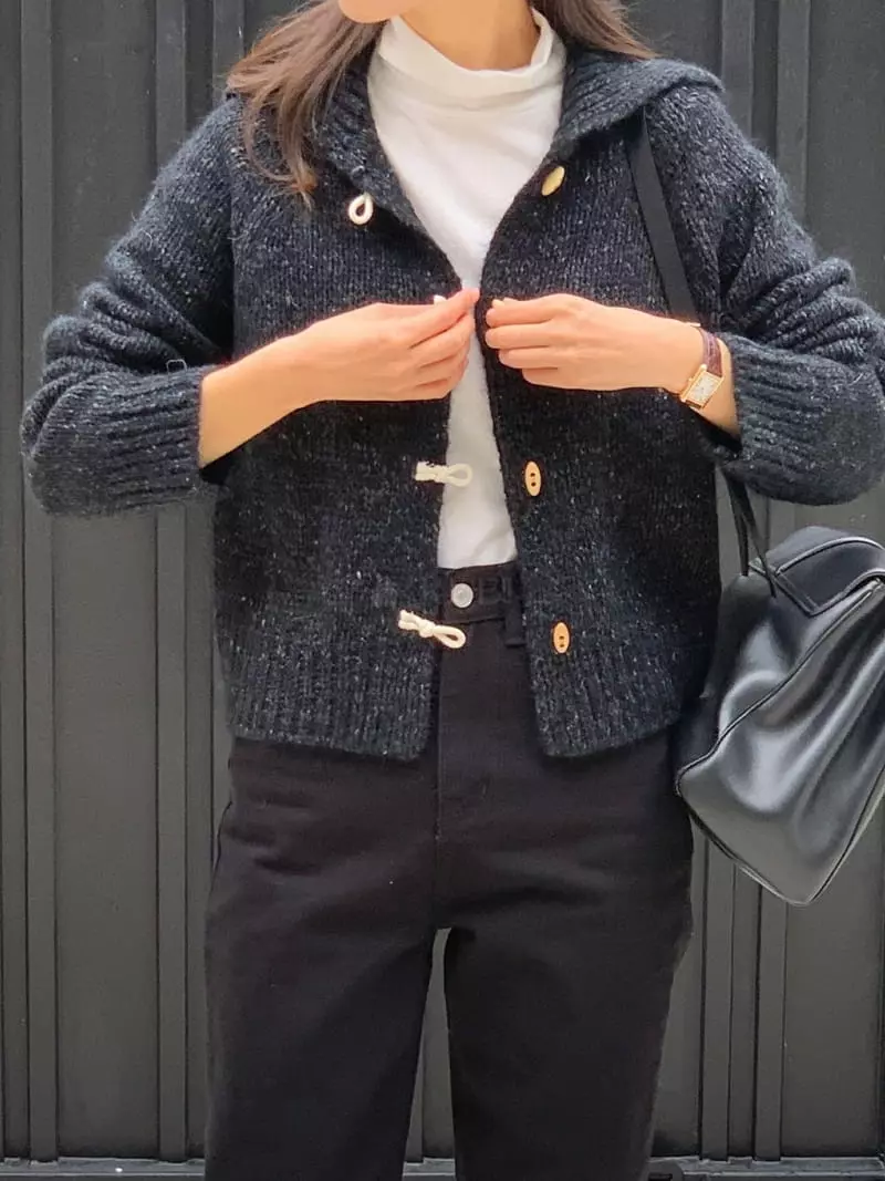 Baking Powder - Korean Women Fashion - #momslook - Peanuts Cardigan - 8
