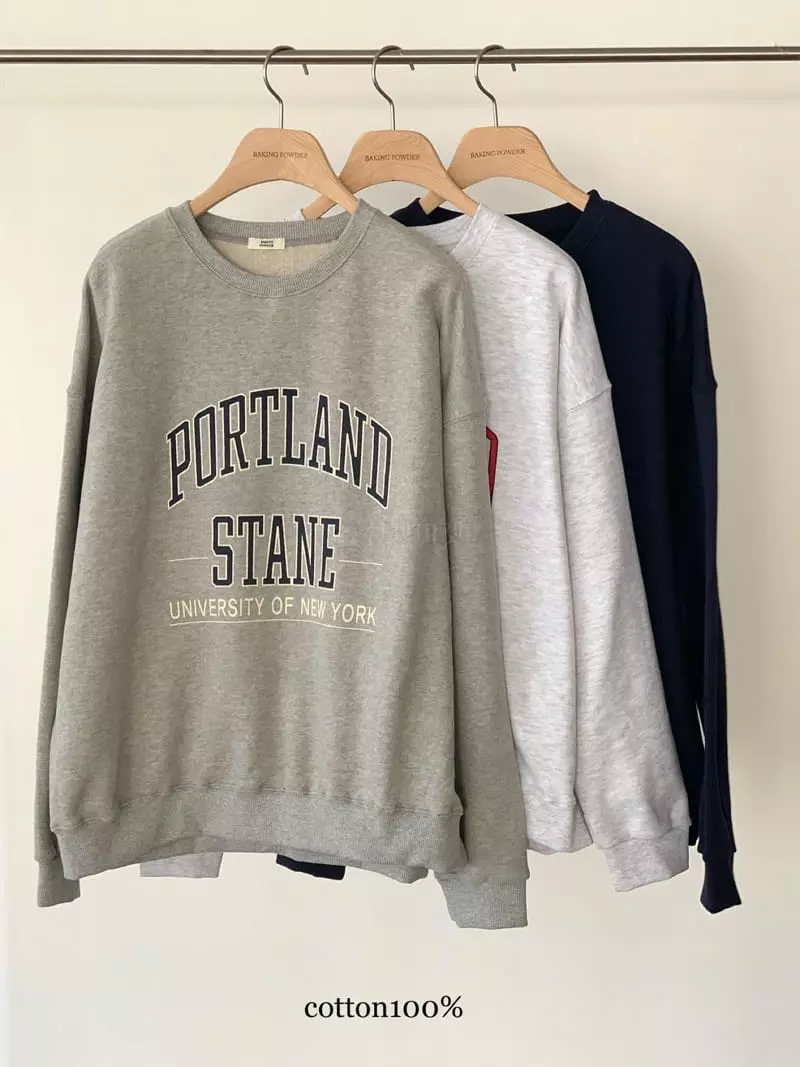 Baking Powder - Korean Women Fashion - #momslook - Port Sweatshirt - 9